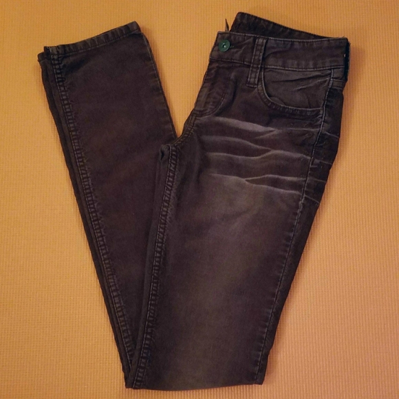 Arizona Burgundy Skinny Cords - Picture 2 of 3